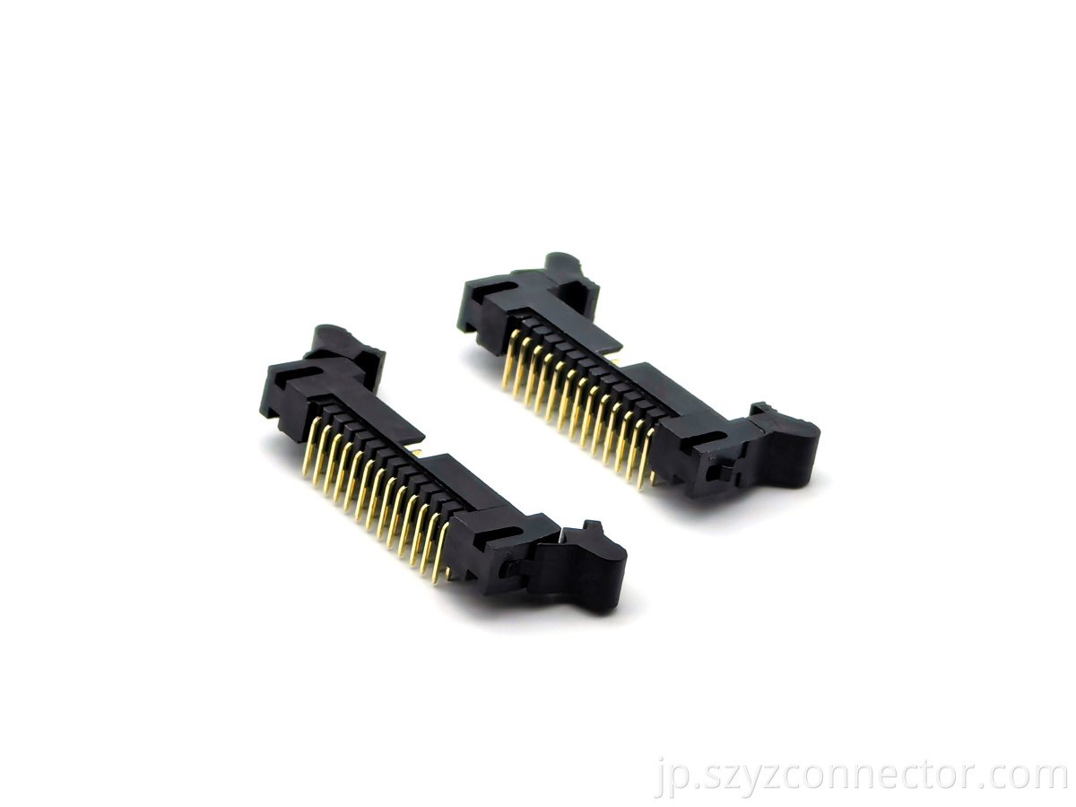 2.0mm Pitch Ejector Header Connector Right Angle 2*13P